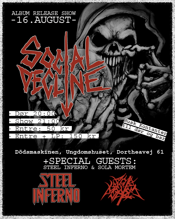 SOCIAL DECLINE RELEASE SHOW