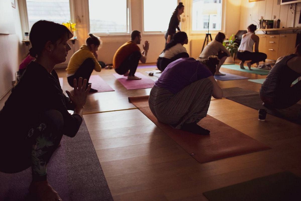People in Masalana pose