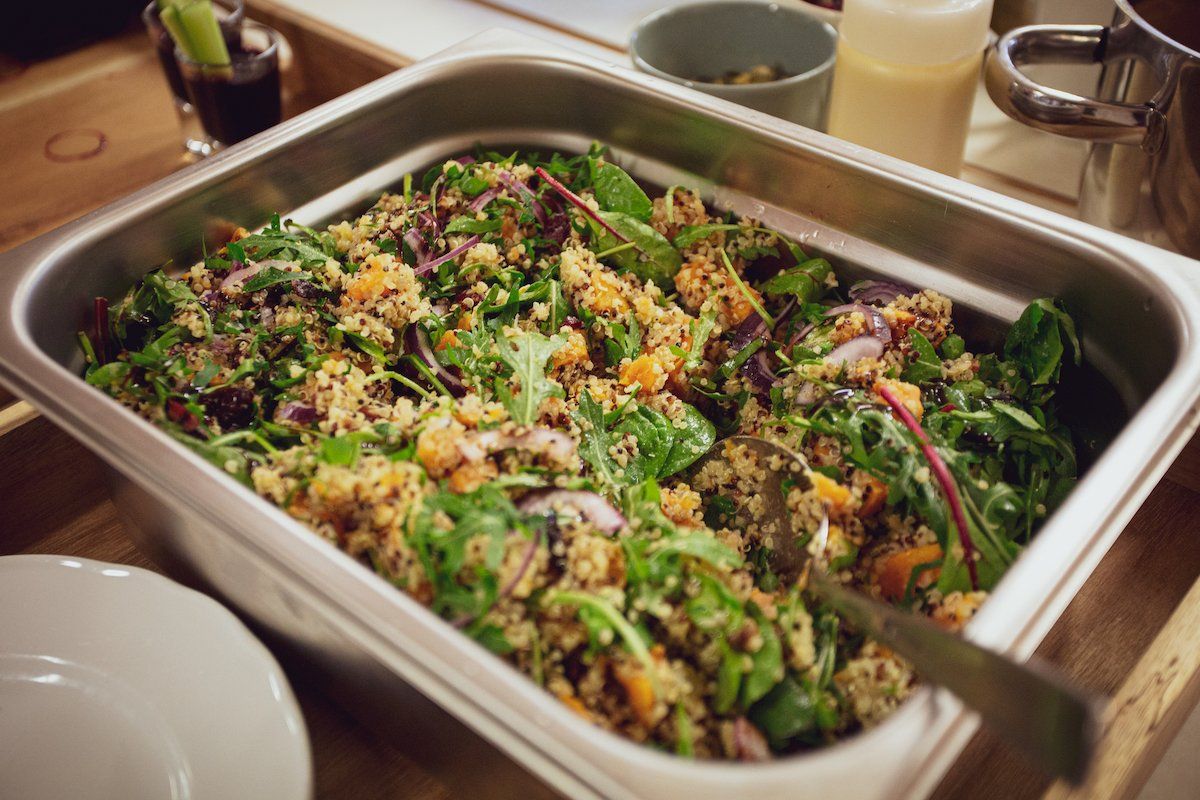 Salad from Diversify Yoga