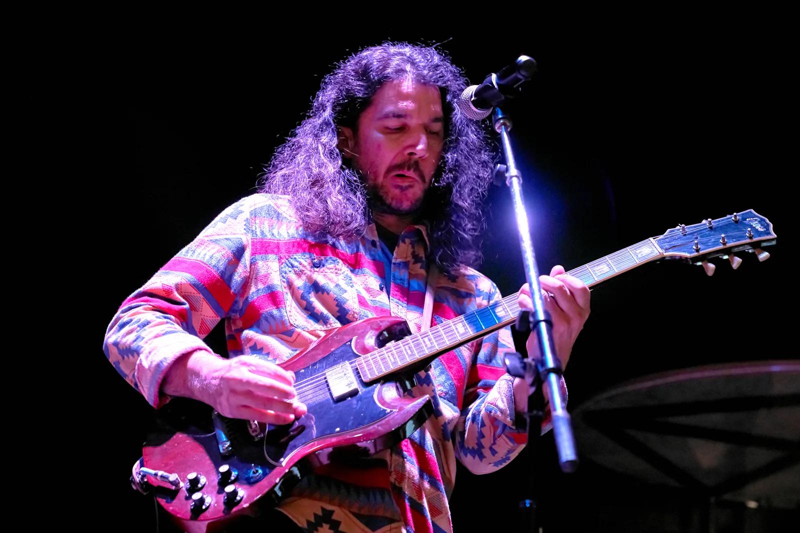 A guitarist performing on stage during the Gala.