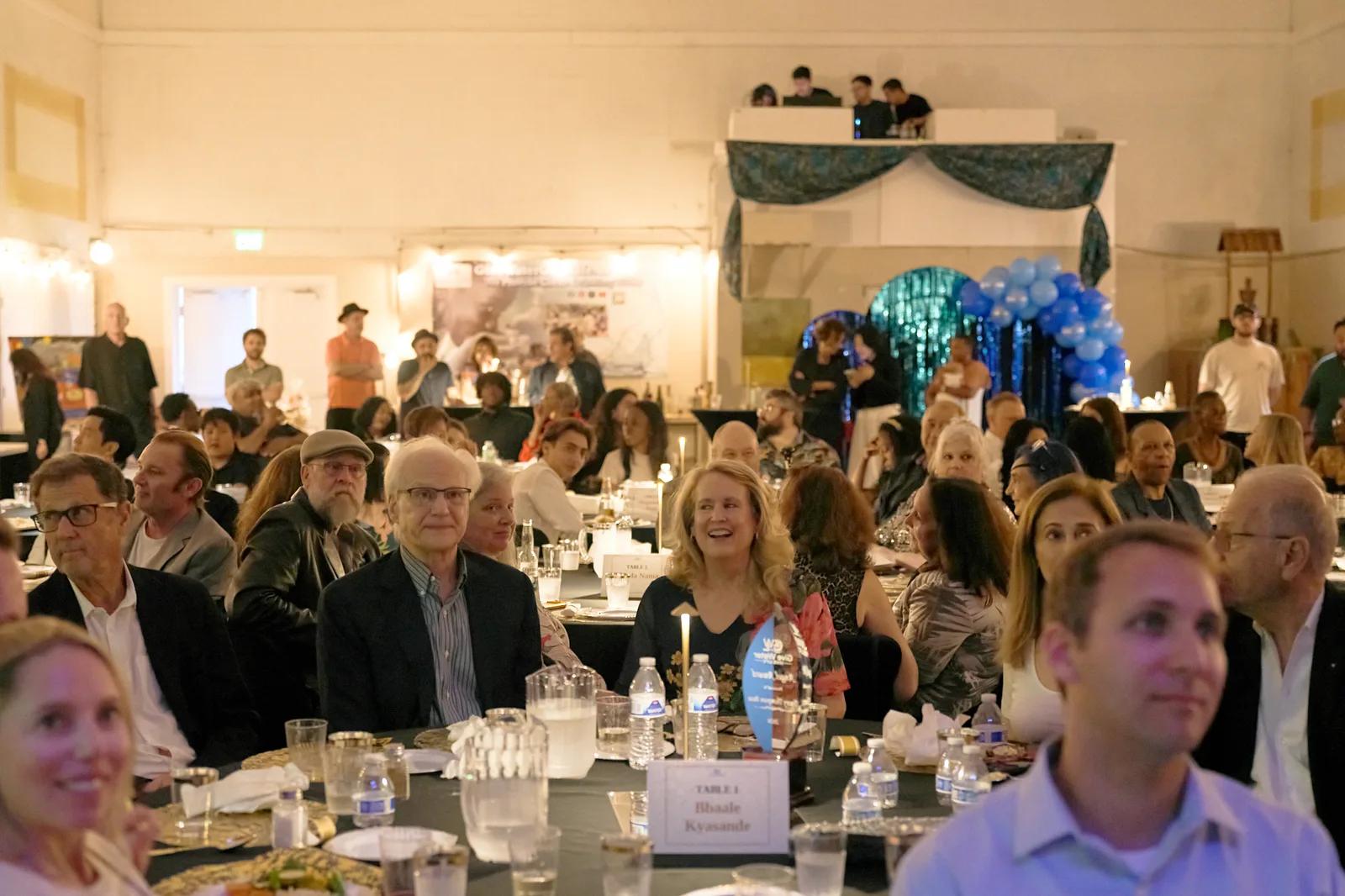 Guests gathered around tables during the 2026 Water for Life Benefit Gala.