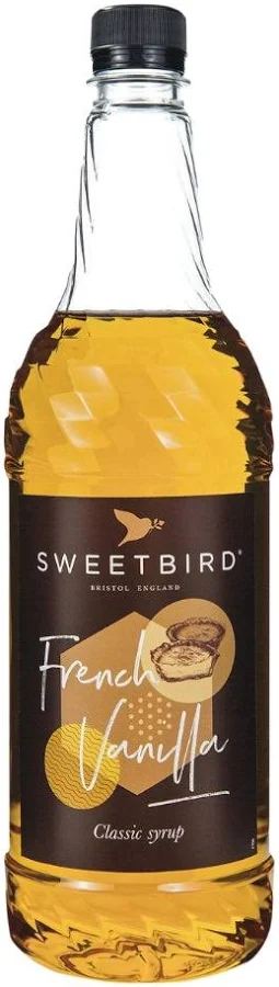 Sweetbird French Vanilla Syrup 1-litre bottle