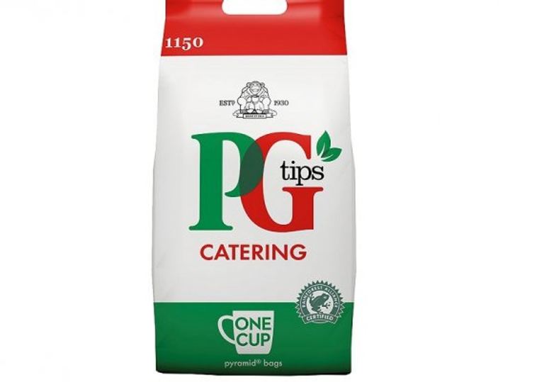 PG Tips Pyramid Everyday Black Tea Bags 1,100 catering bag