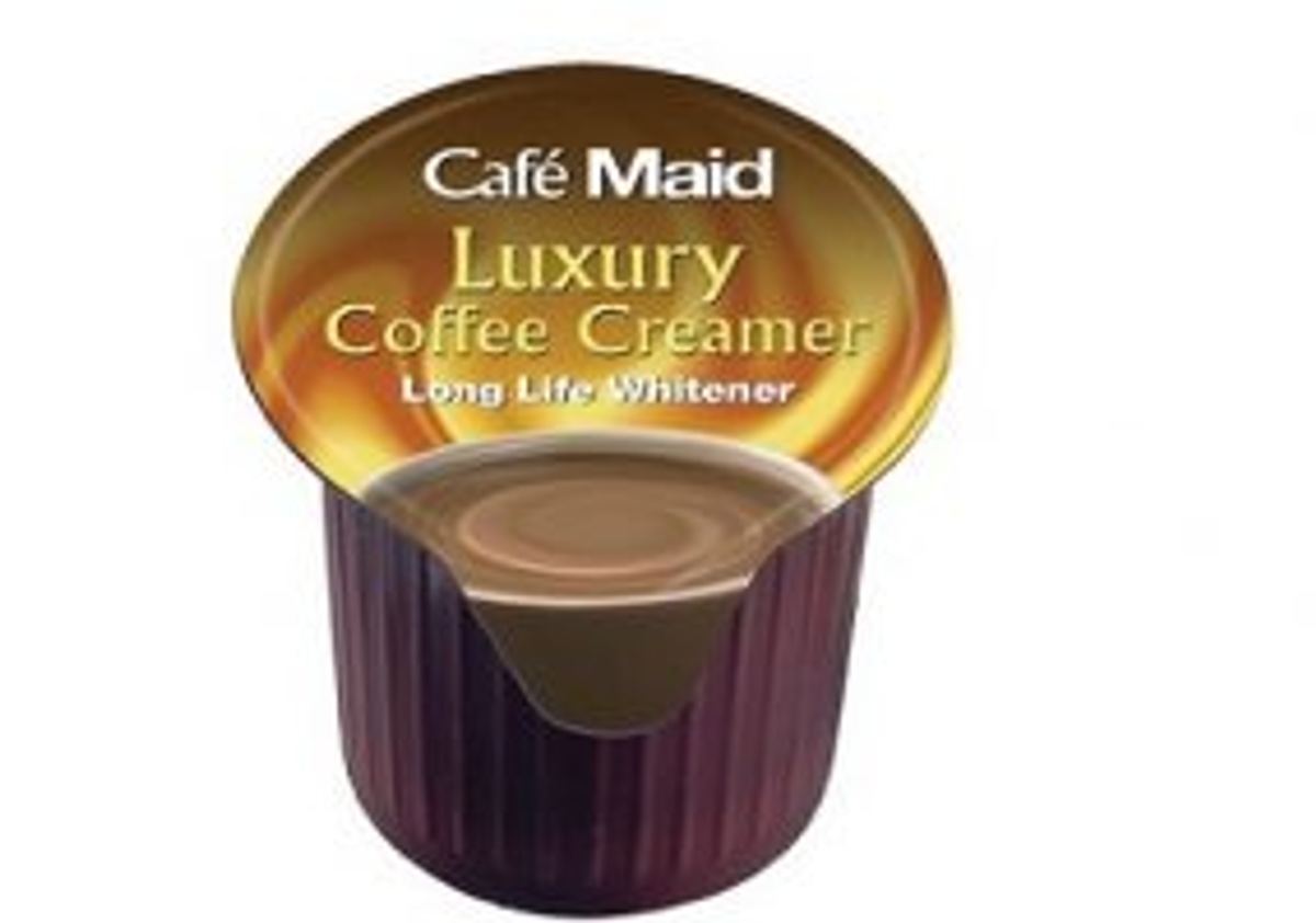 Café Maid Luxury Coffee Creamer 12ml portion pots box of 120