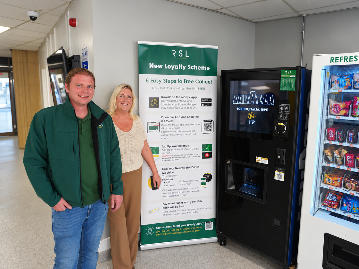 Monyx Loyalty card scheme vending machines