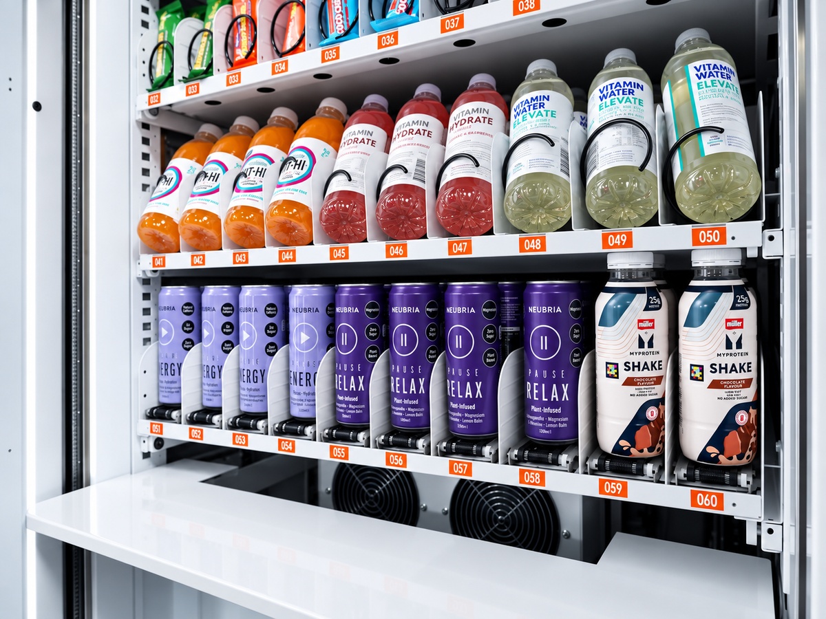 Neubria, My Protein Products in VendSmart Vending Machine