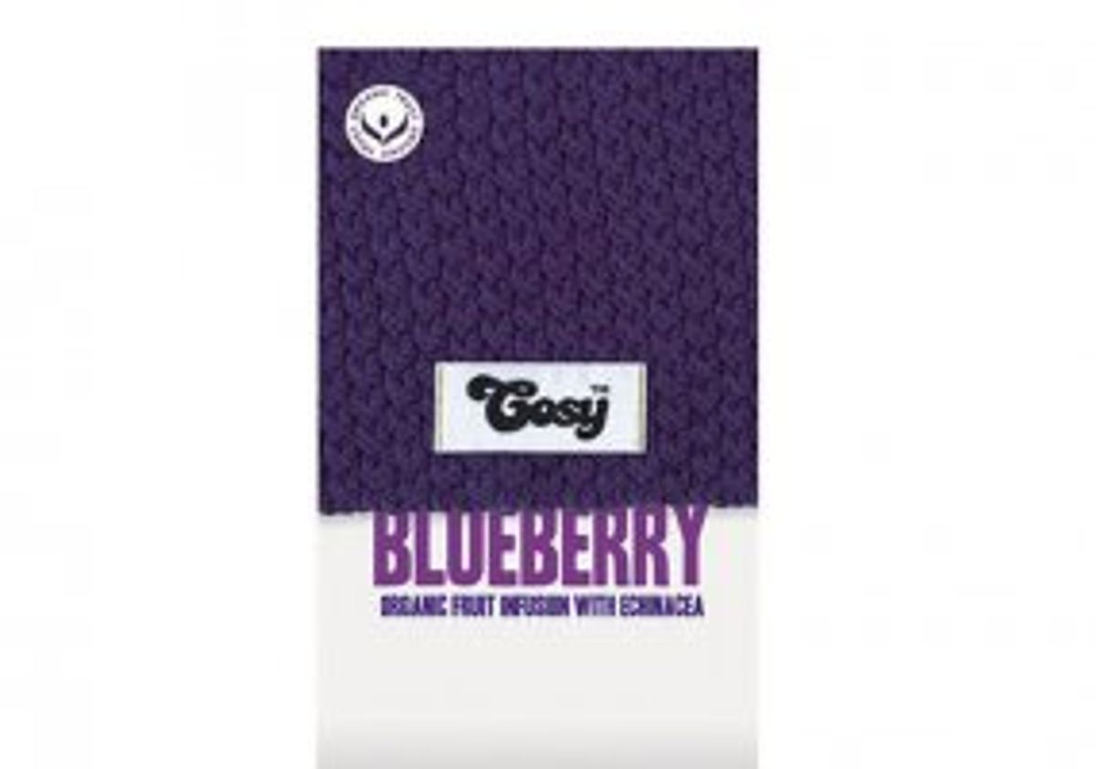 Cosy Tea Organic Blueberry Tea box