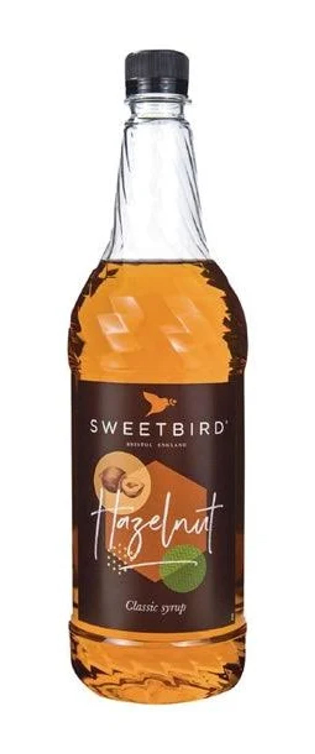 Sweetbird Hazelnut Syrup 1-litre bottle