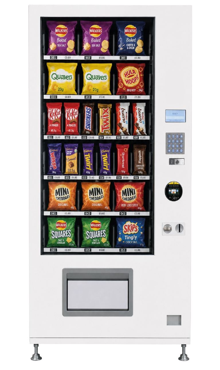 VendSmart Classic Compact 6 Snacks vending machine