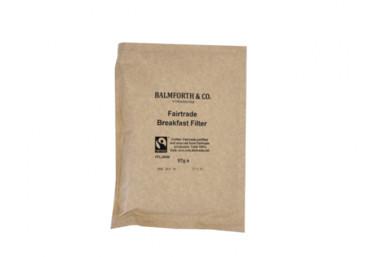 Balmforth & Co Fairtrade Breakfast Filter Coffee sachet
