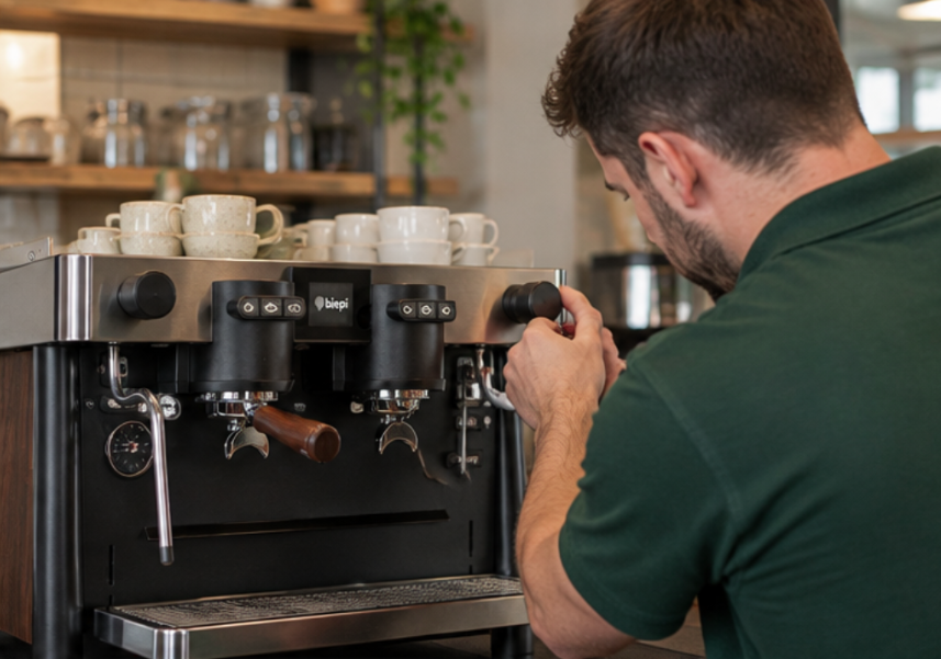 Pressure Testing Coffee Machine Engineer
