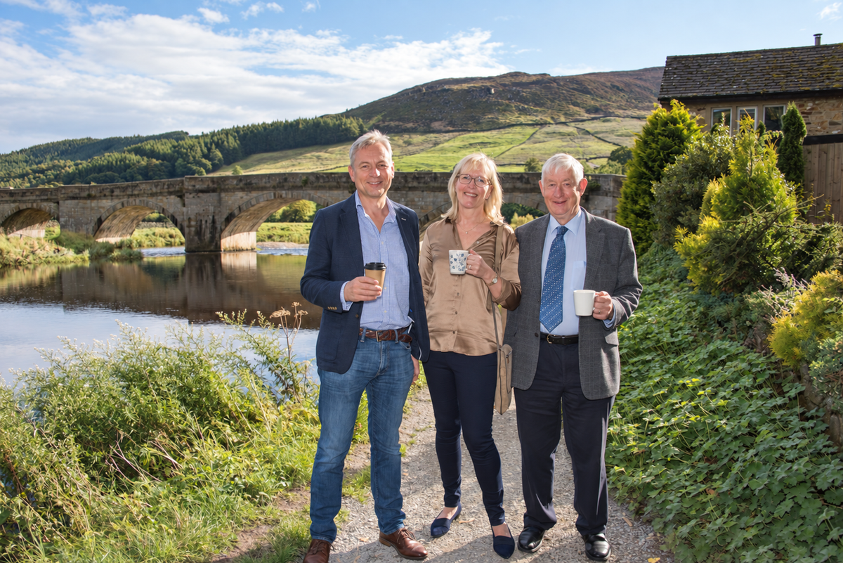 Balmforth Family in Yorkshire countryside