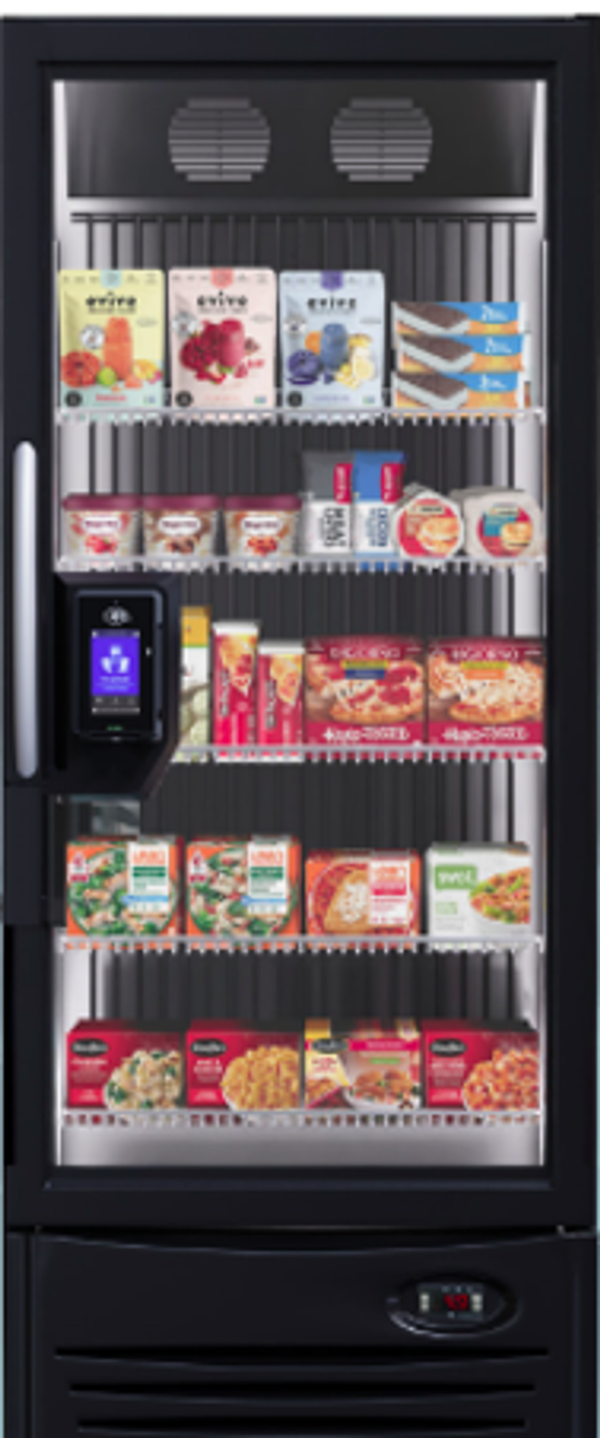 RSL Smart Freezer AI-powered automated frozen food cabinet