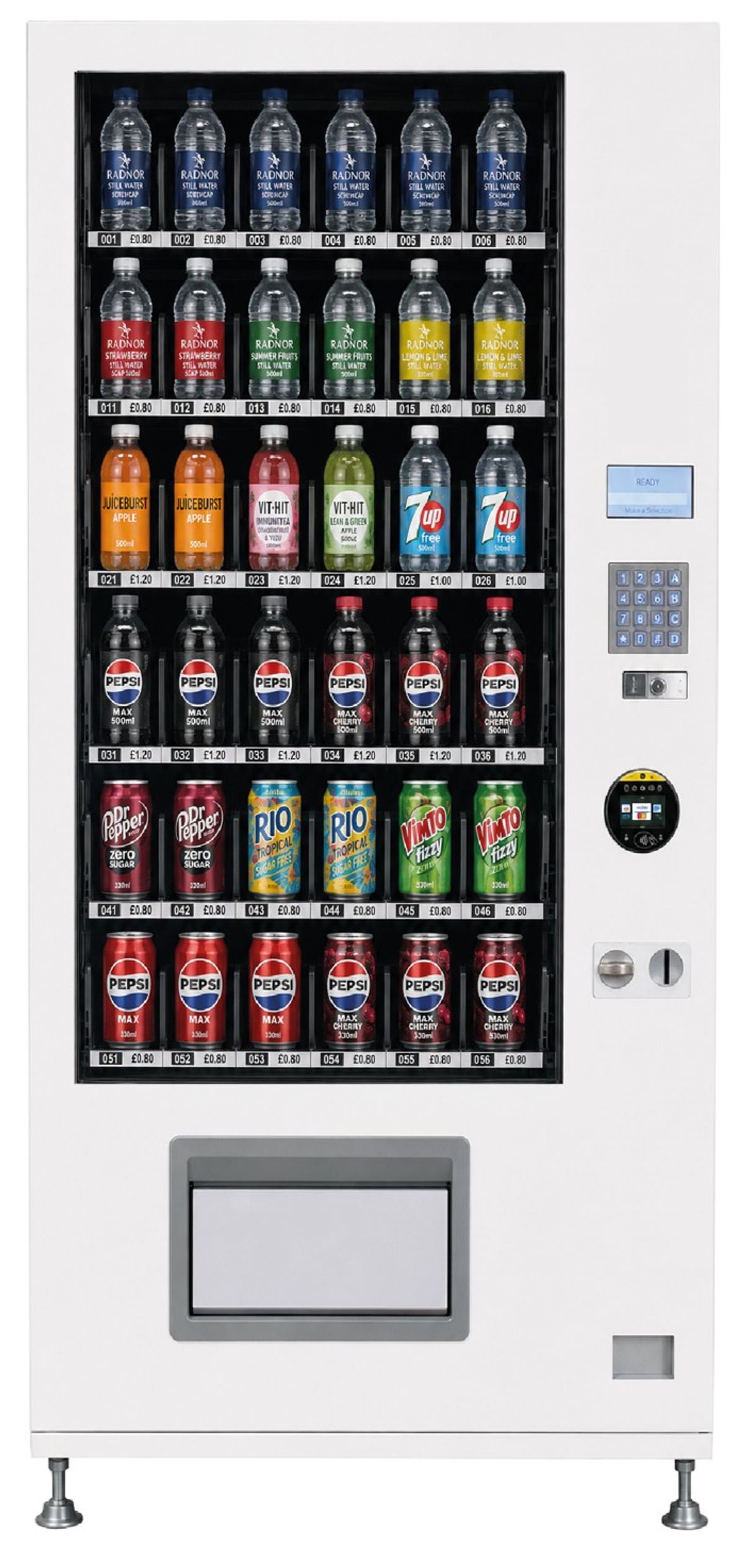 VendSmart Classic Compact 6 Drinks vending machine
