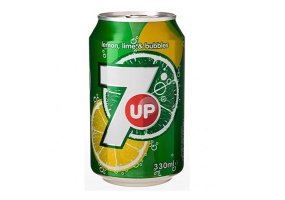 7UP Lemon & Lime 330ml cans case of 24