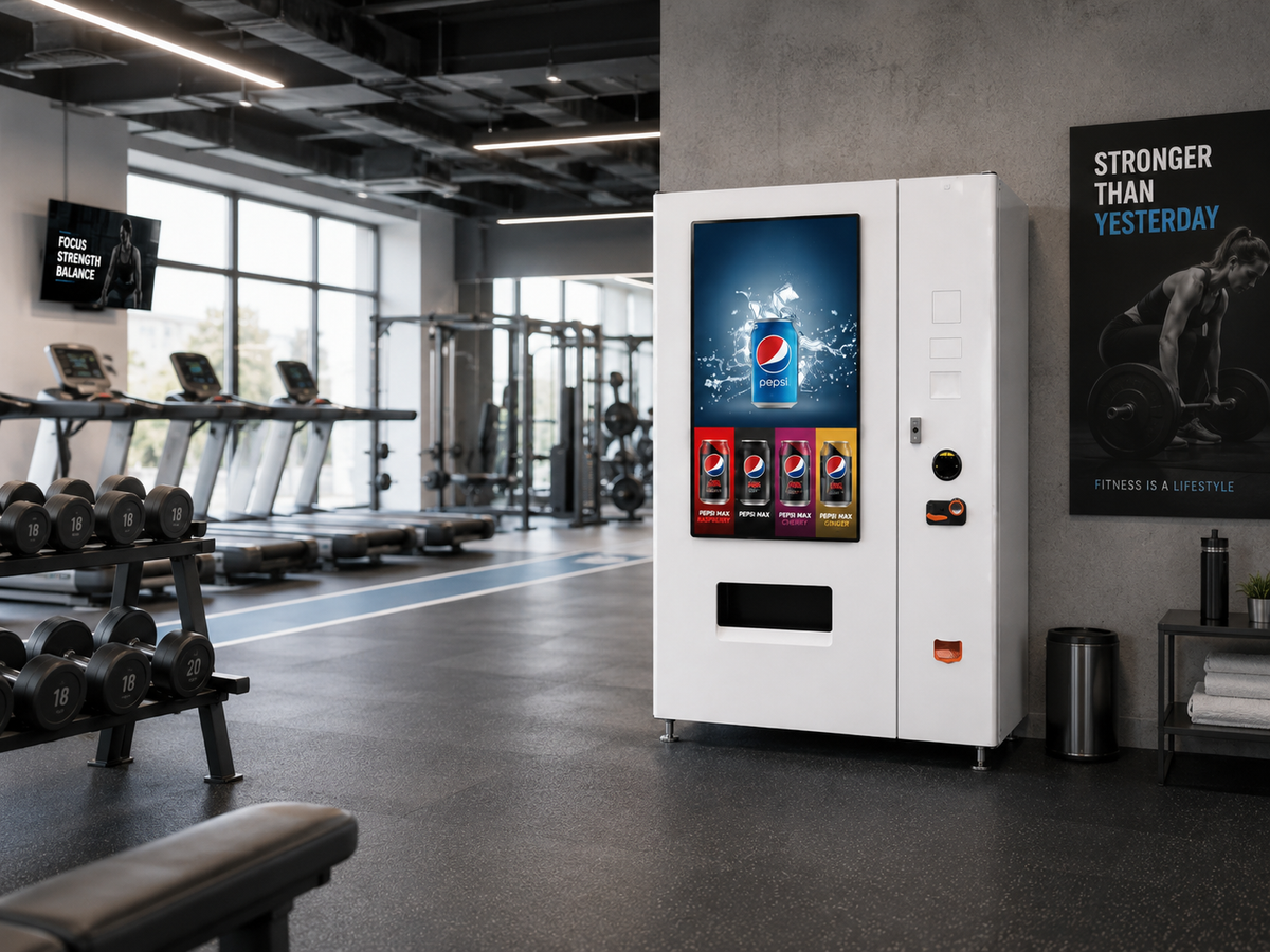 VendSmart Optic Vending Machine in Gym
