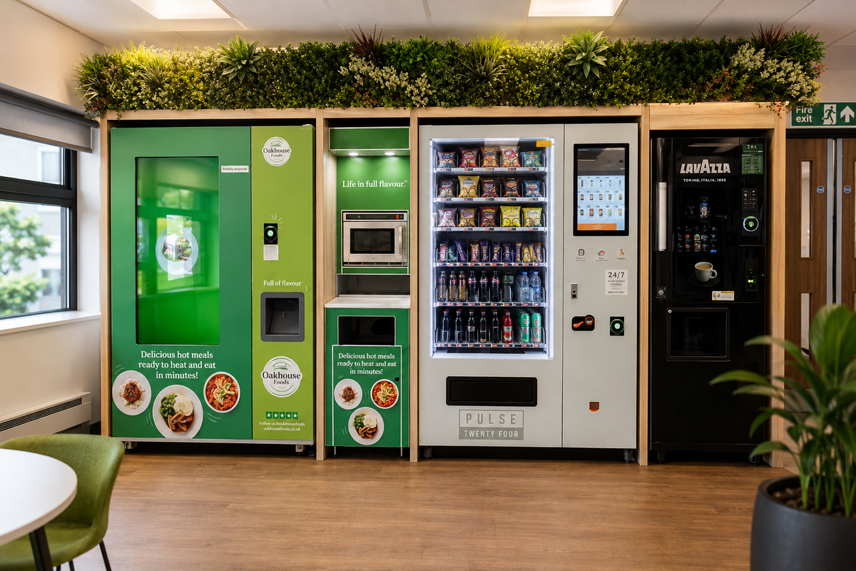 Subzero, Microwave unit, VendSmart Media, Neo in Nebrak Housing
