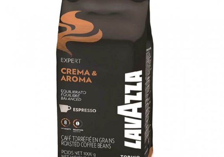 Lavazza Expert Crema & Aroma Whole Bean Coffee 1kg bag