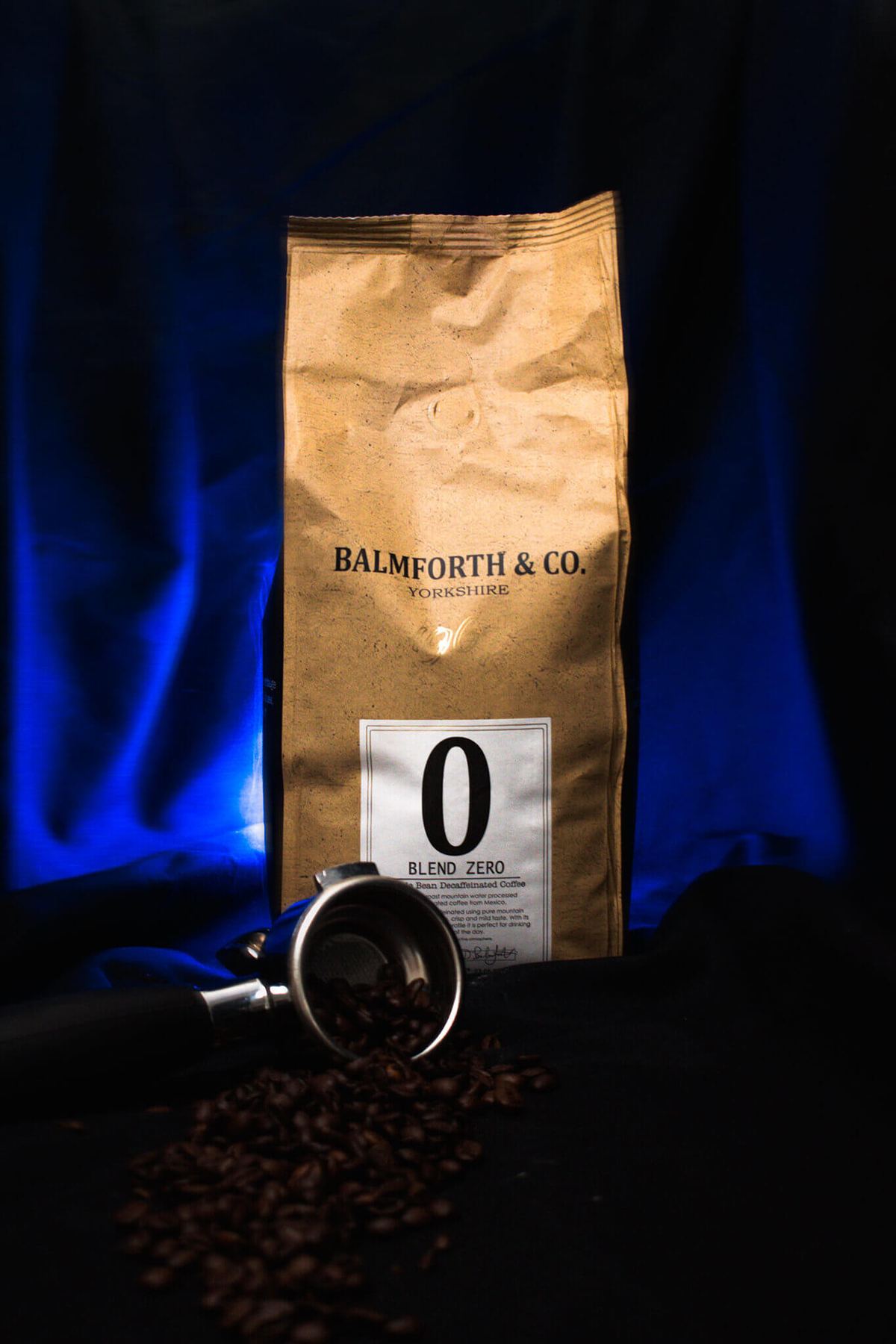 Balmforth & Co Blend 0 Decaf Whole Bean Coffee 1kg bag