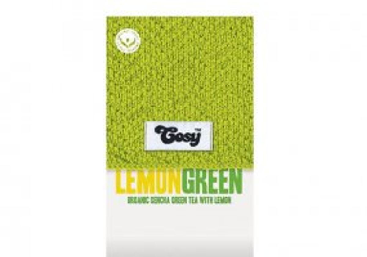 Cosy Tea Organic Lemon Green Tea box