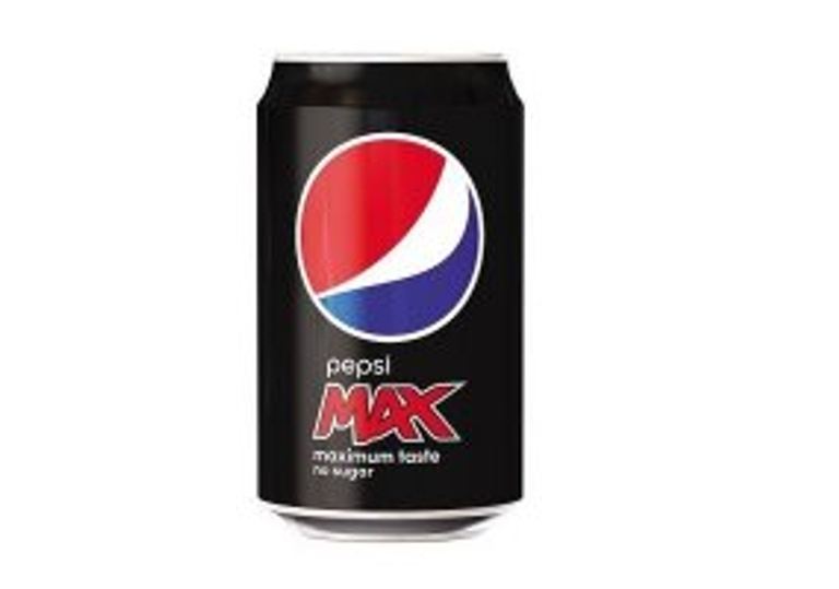 Pepsi Max 330ml cans case of 24