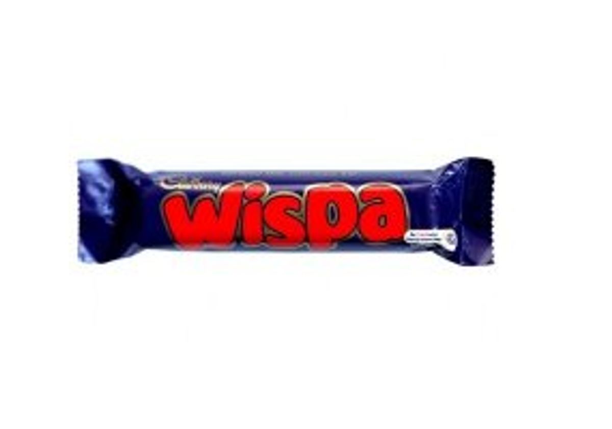 Cadbury Wispa Chocolate Bar 36g case of 48