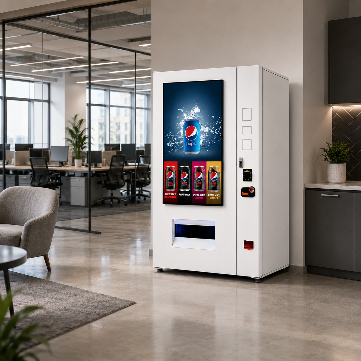 VendSmart Optic shown in modern office