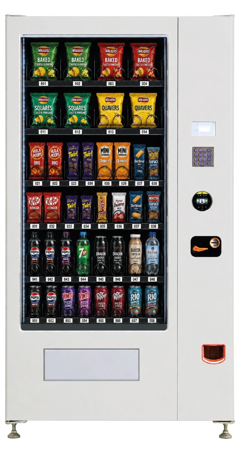 VendSmart Classic Compact 8 Combi snack and drink machine