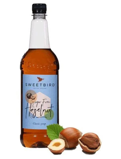 Sweetbird Sugar Free Hazelnut Syrup 1-litre bottle