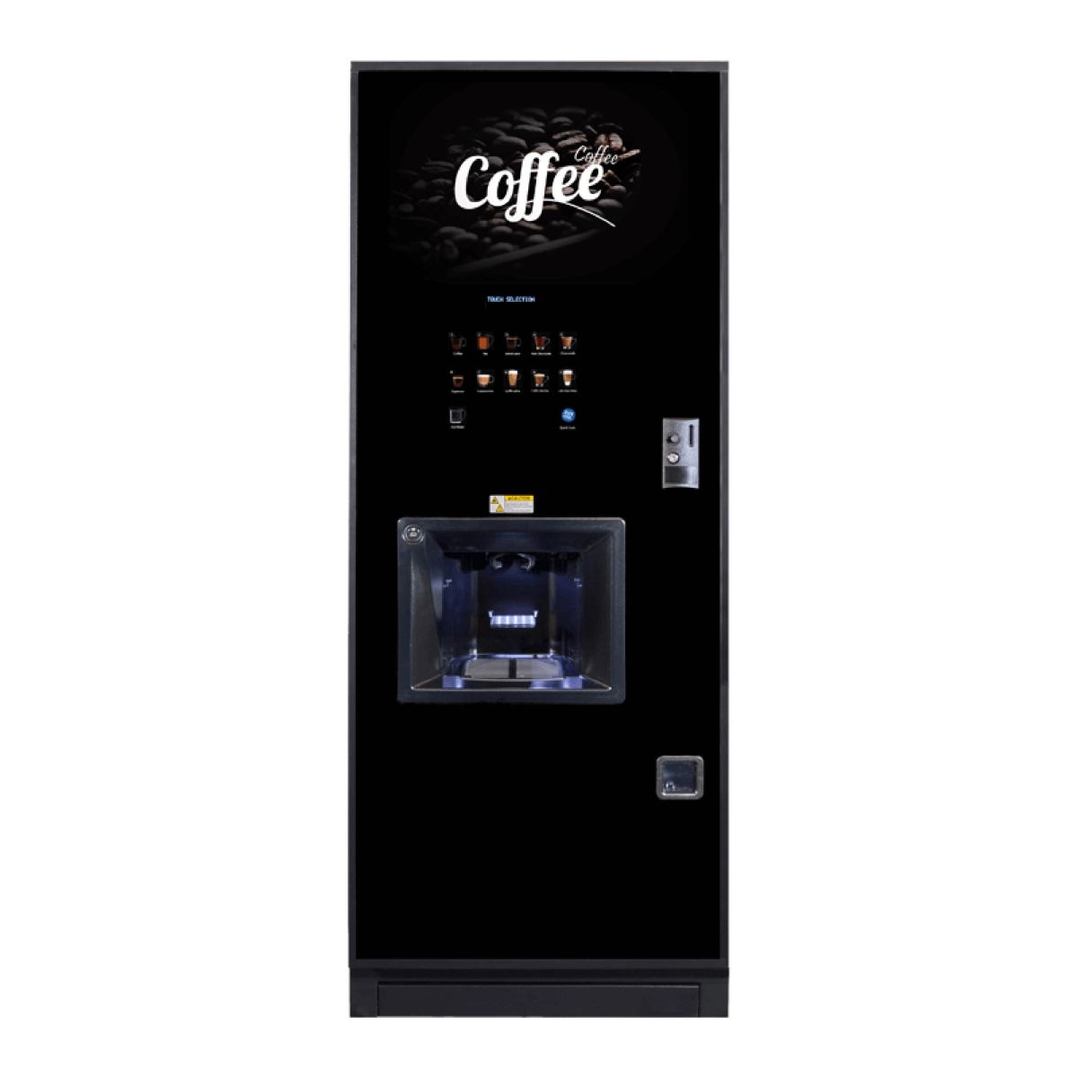 NEO instant coffee and fresh leaf tea commercial vending