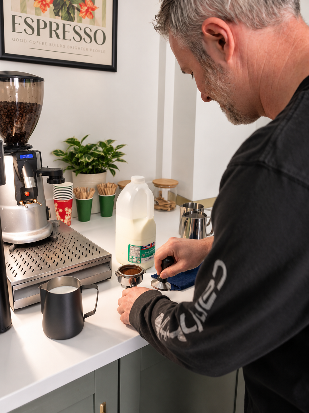 Barista training coffee