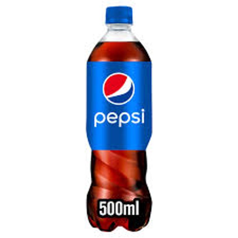 Pepsi Regular 500ml PET bottles case of 24