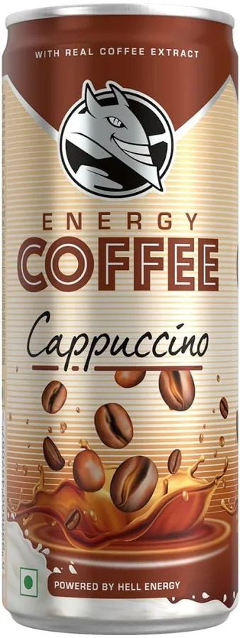 Hell Energy Coffee Cappuccino 250ml can 24 pack wholesale case