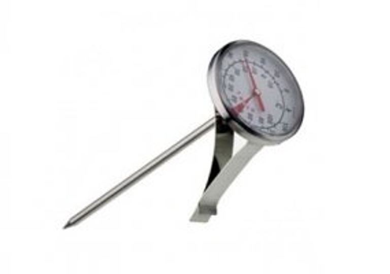Stainless Steel Milk Frothing Thermometer with Clip pack of 2