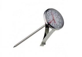 Stainless Steel Milk Frothing Thermometer with Clip pack of 2