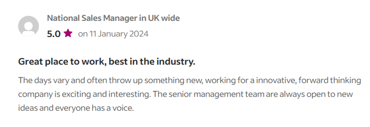 Review of working at RSL