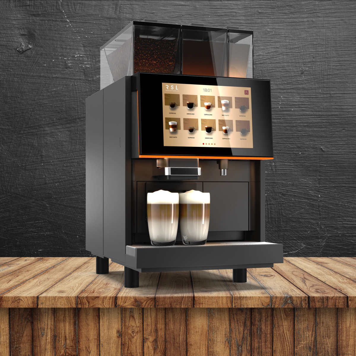 SmartQube Model R Bean to Cup Machine