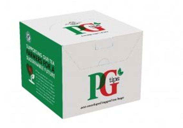 PG Tips Enveloped String and Tag Tea Bags box of 200