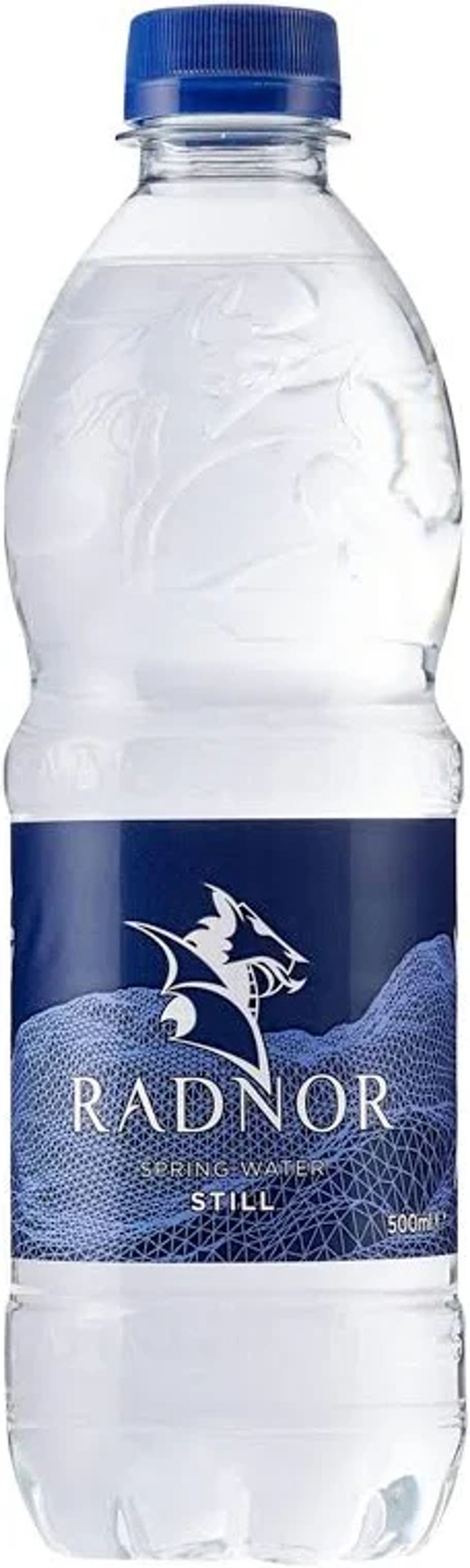 Radnor Hills Still Spring Water 500ml screwcap bottles 24 pack wholesale case