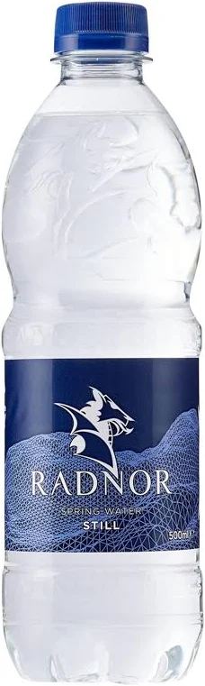 Radnor Hills Still Spring Water 500ml screwcap bottles 24 pack wholesale case