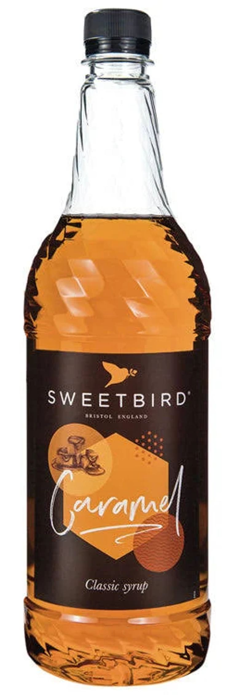 Sweetbird Caramel Syrup 1-litre bottle