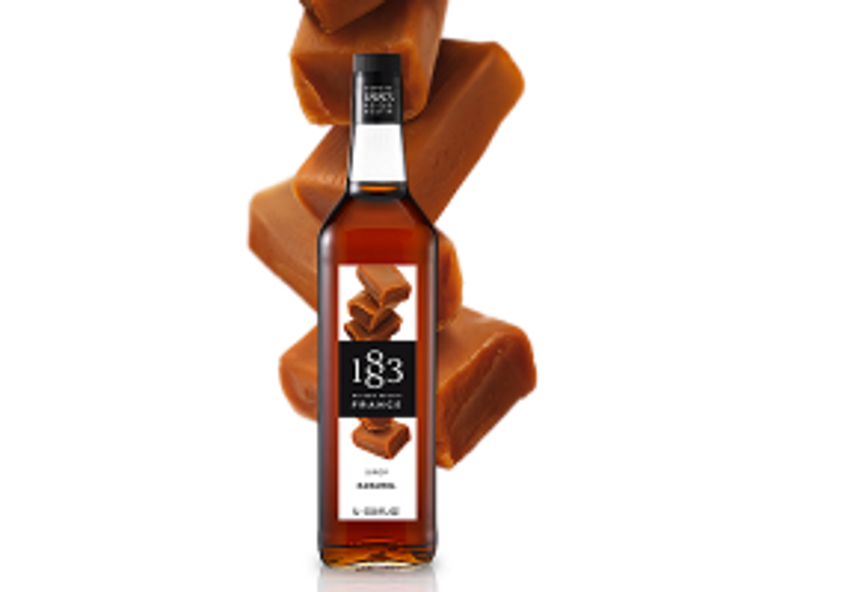 1883 Routin Caramel Syrup 1 Litre bottle