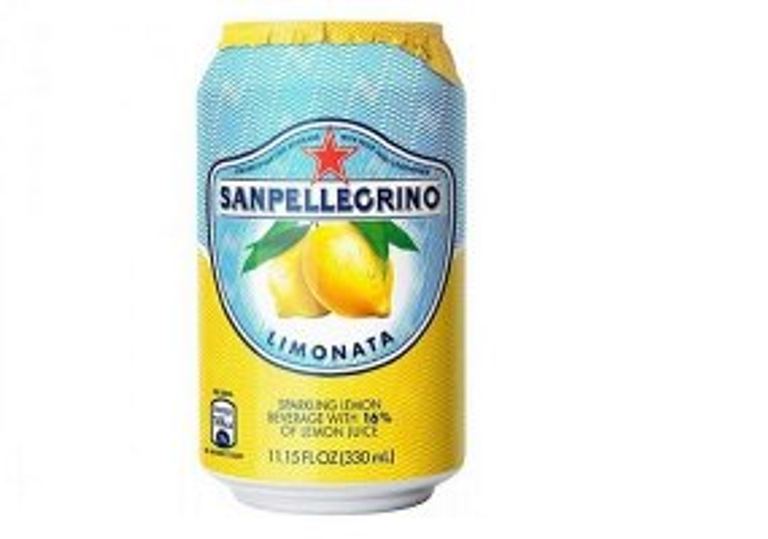 San Pellegrino Limonata Lemon 330ml cans case of 24