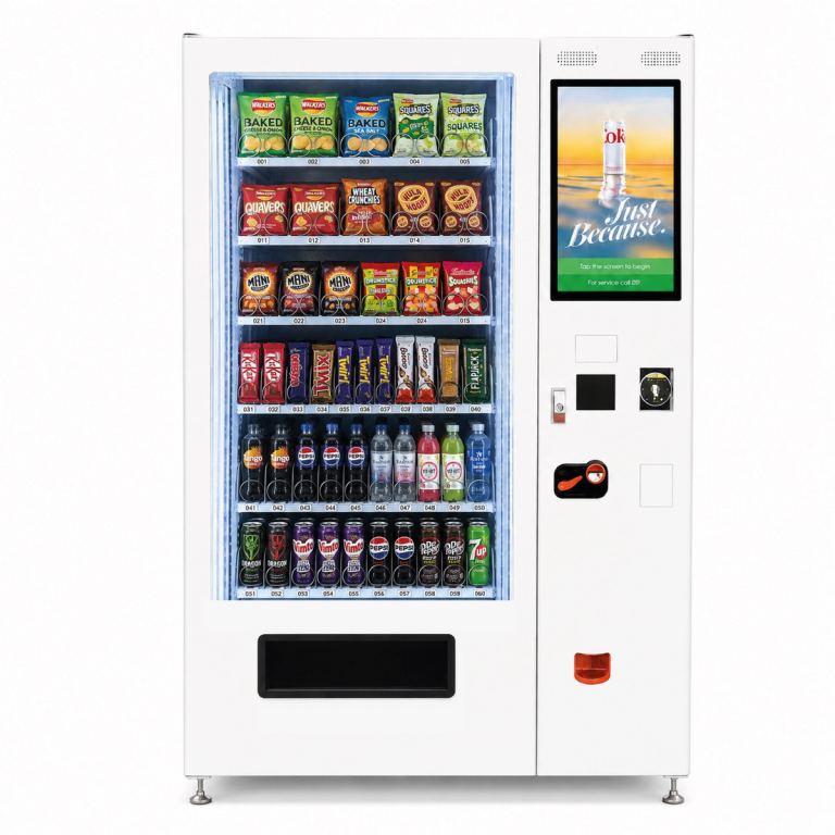 VendSmart Media Snack & Drink Vending Machine
