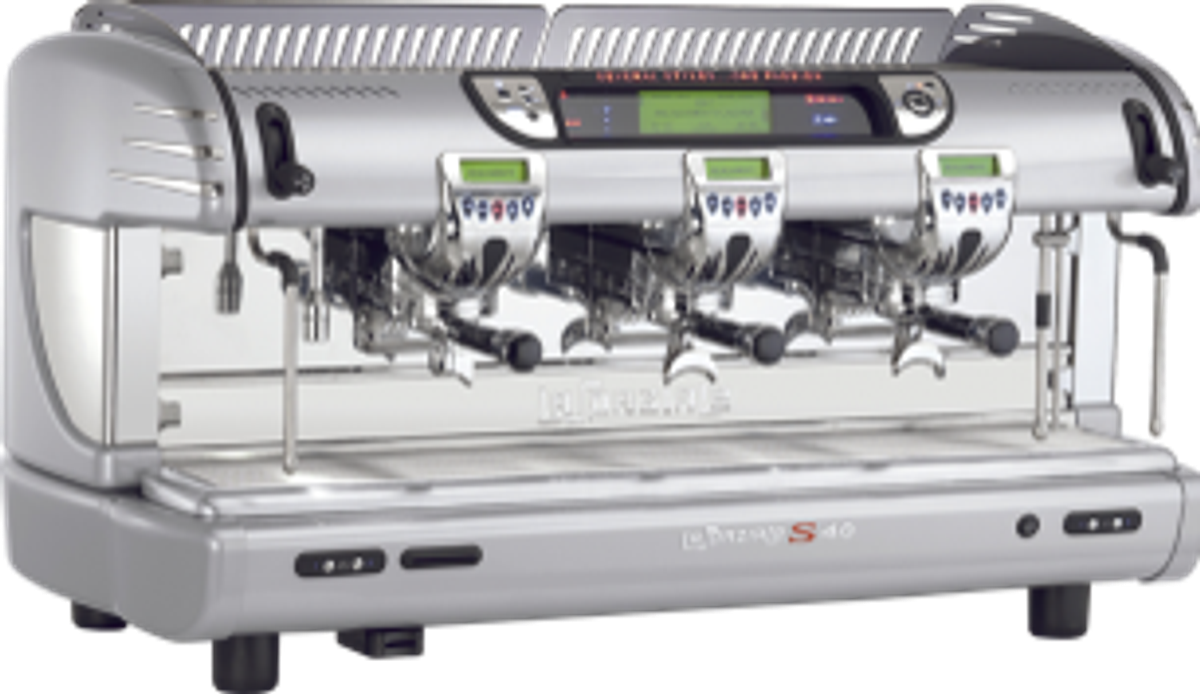 La Spaziale S40 Selectron 3 group traditional commercial espresso machine