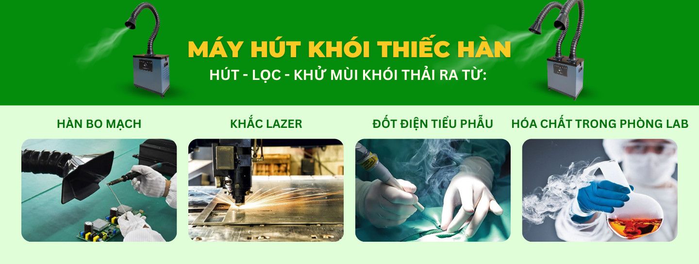 Máy Hút Khói Thiếc Hàn