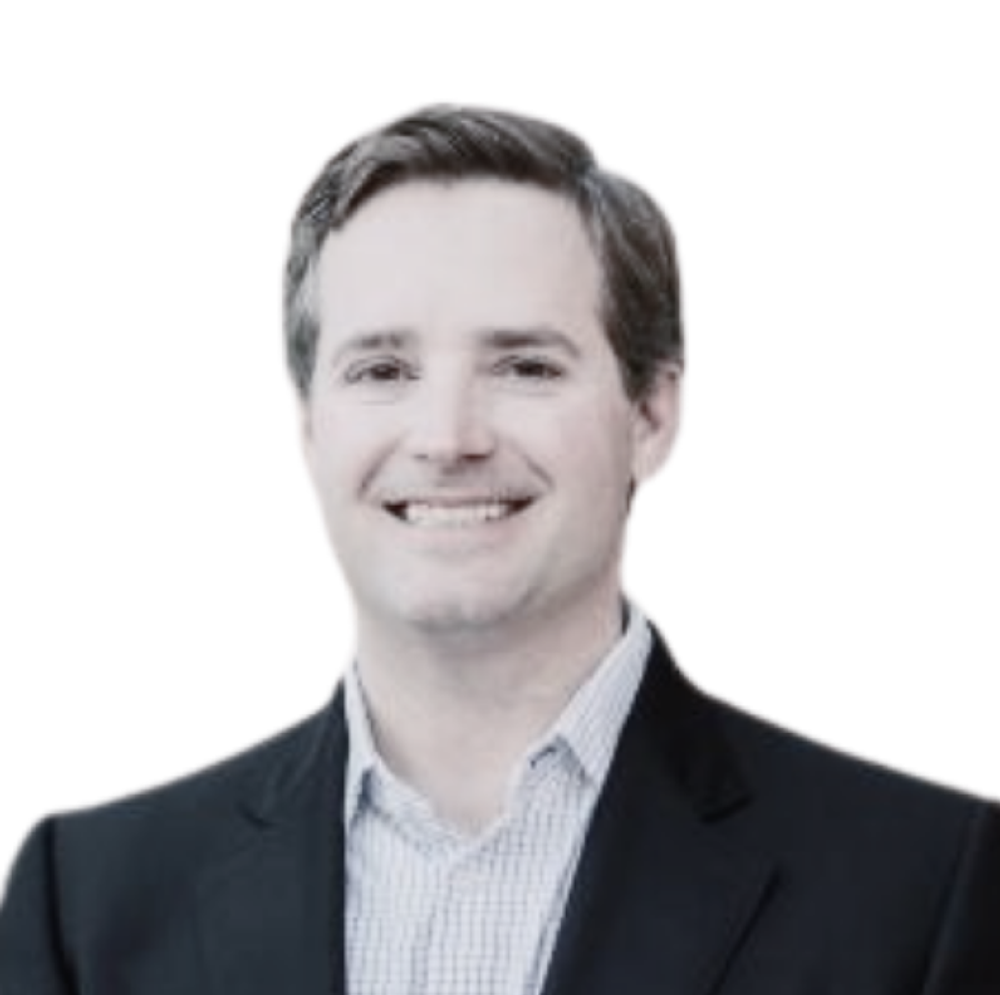 Headshot of Bennet McEvoy smiling with a white background