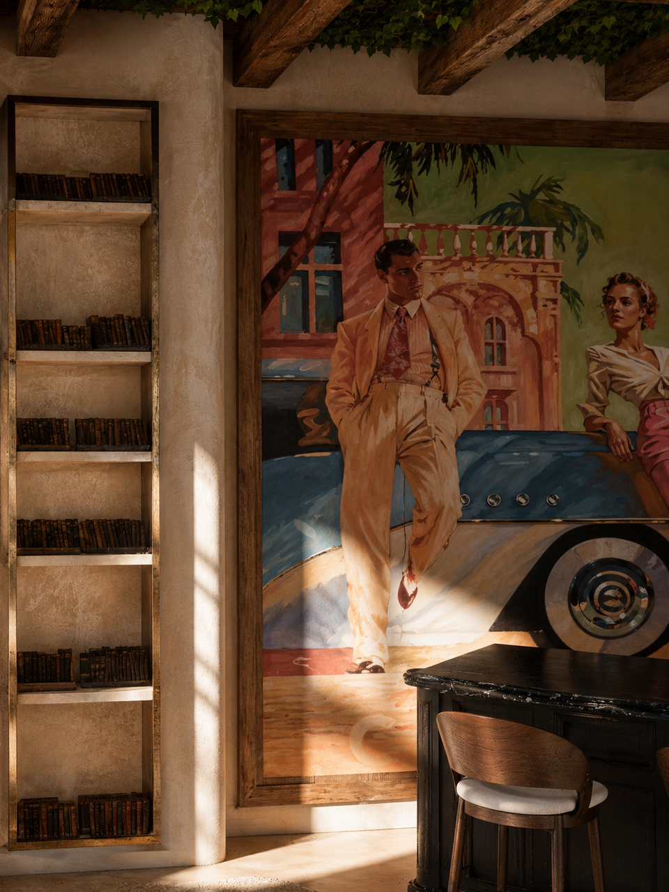 Cuba Libre — détail de la fresque