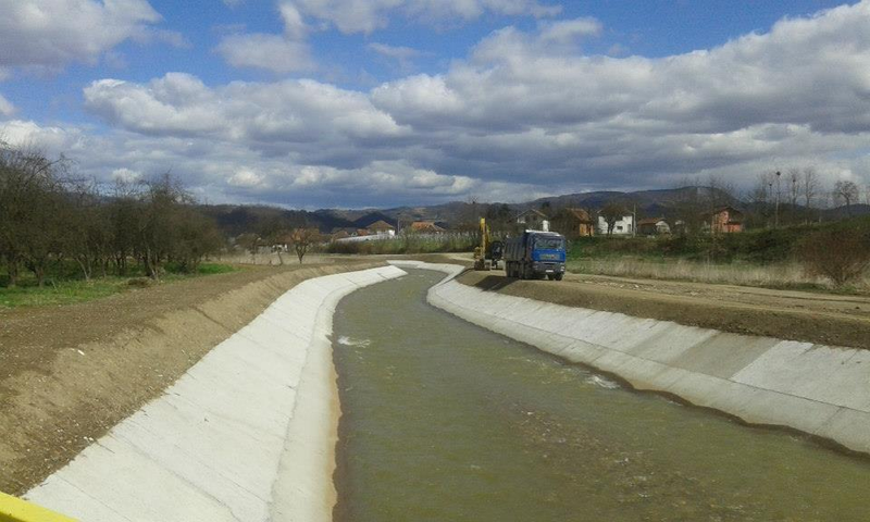 Regulacija korita rijeke Križevice u toku