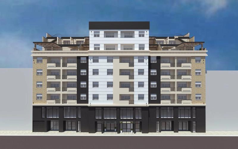 Izgled zgrade u centru Zvornika